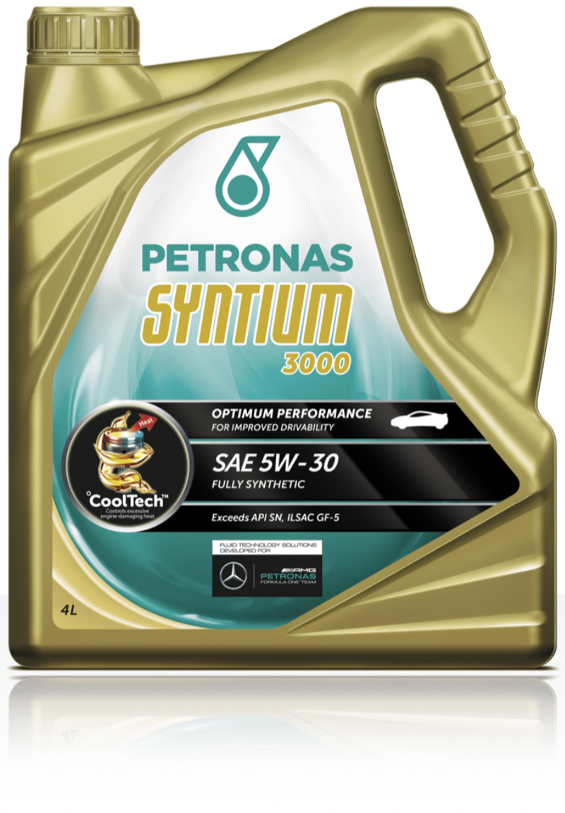 PETRONAS SYNTIUM 3000 ペトロナスエンジンオイル5W-30 - エンジン、過 ...